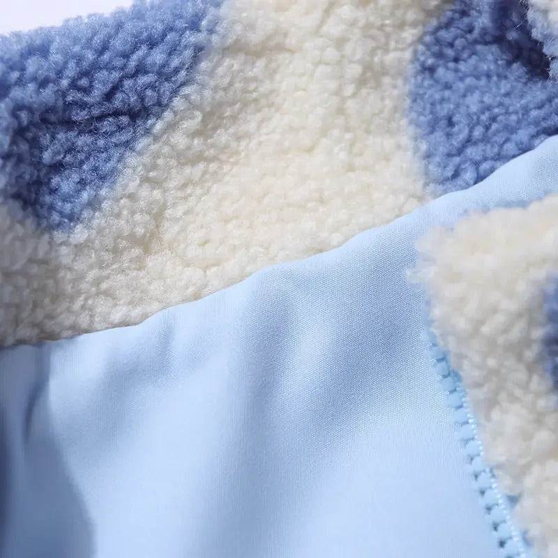 Daria - Odwracalna kurtka w serduszka